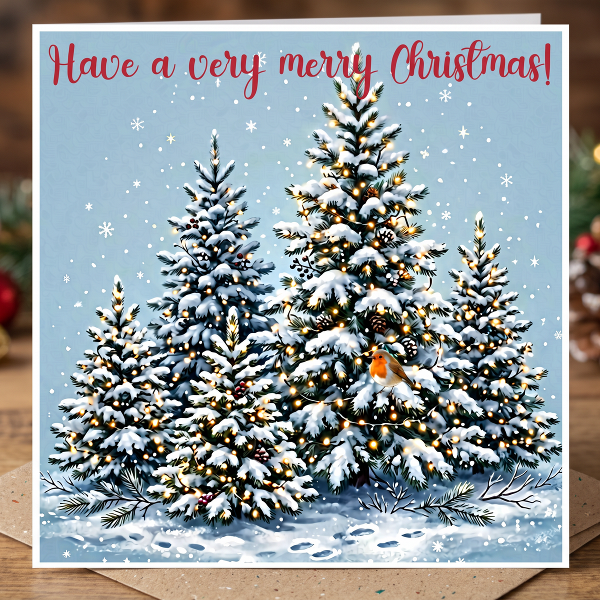 Cutest set of original Christmas cards