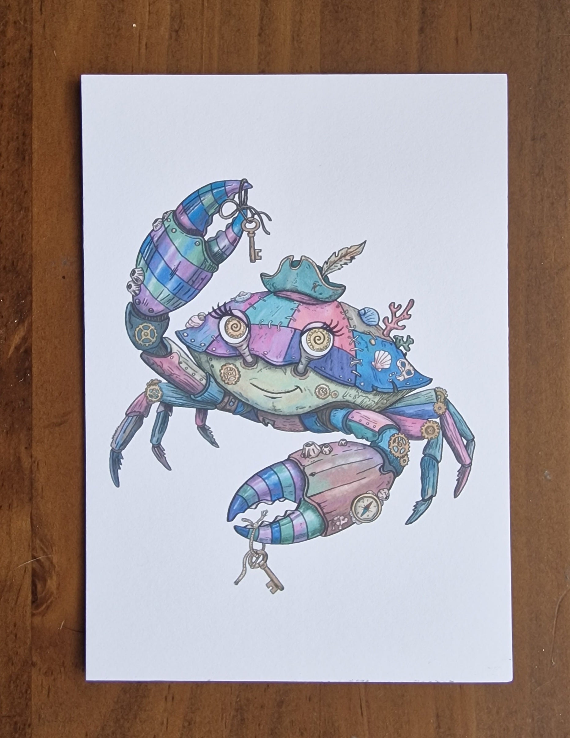 Postcard print Beachlife series