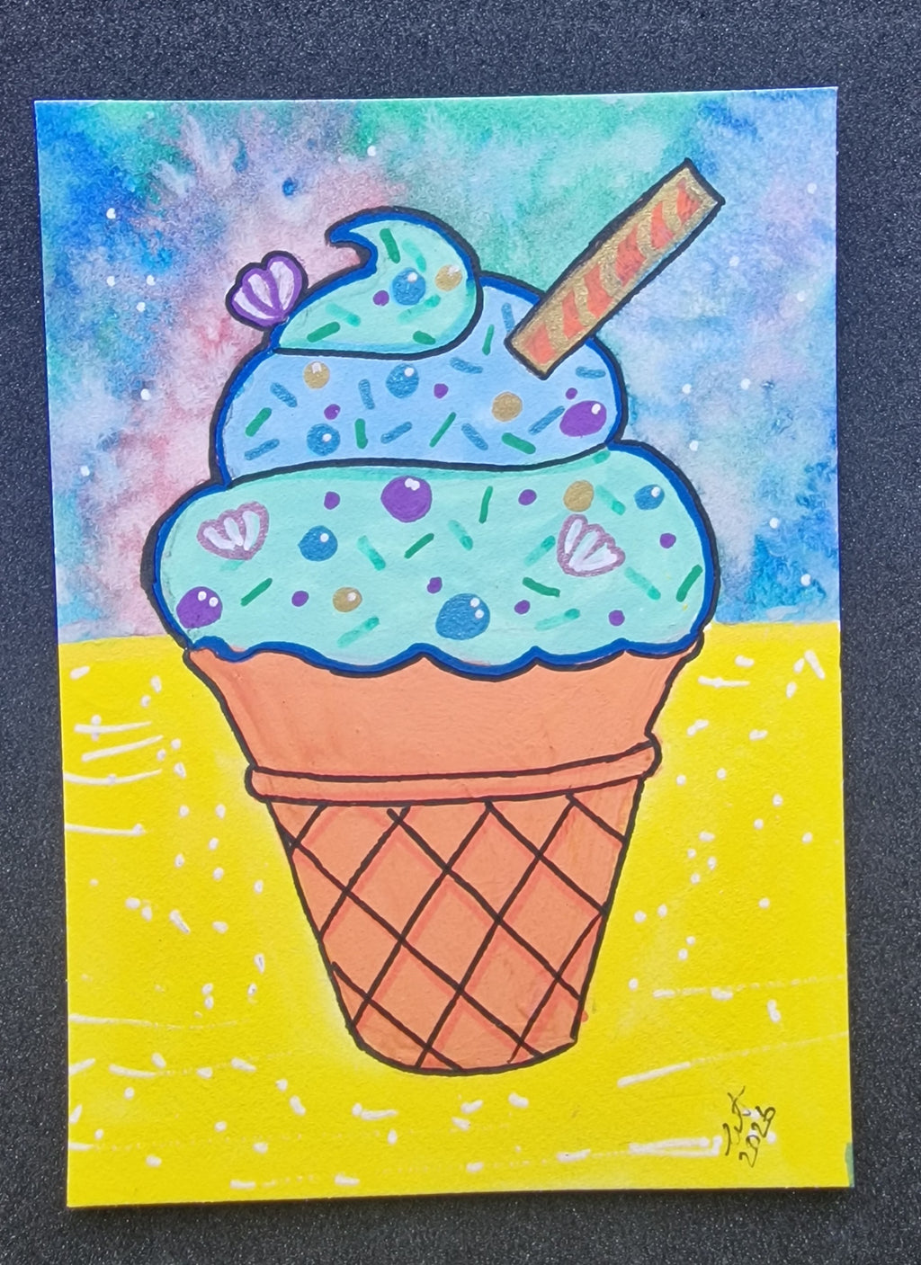 Original art ACEO'S Cactus