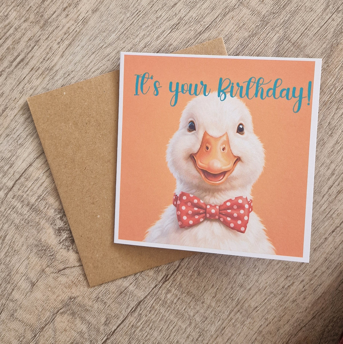Cute Duck Birthday card