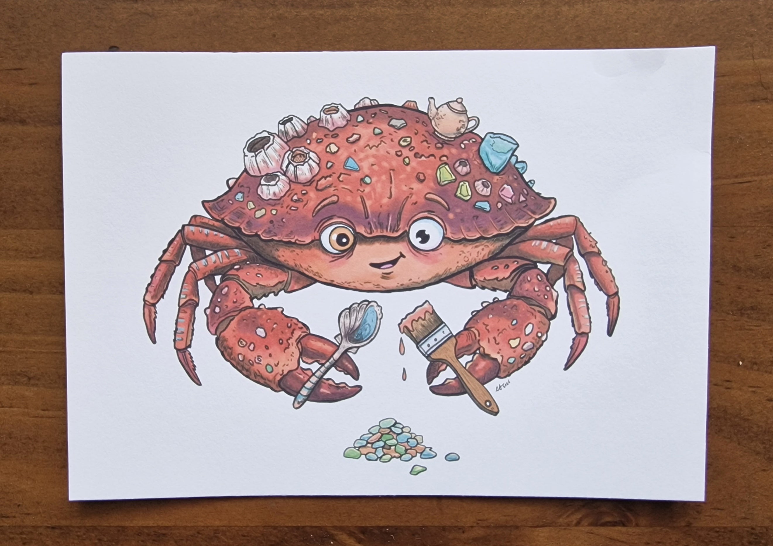 Postcard print Beachlife series