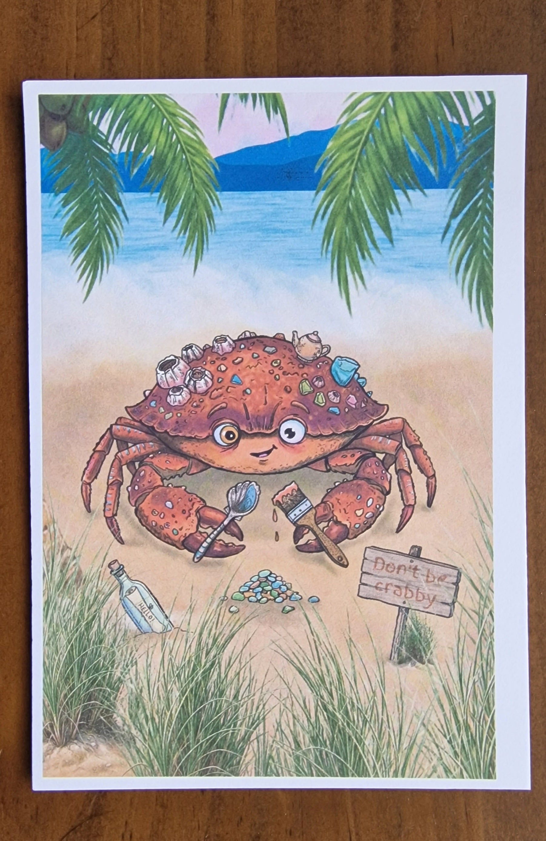 Postcard print Beachlife series